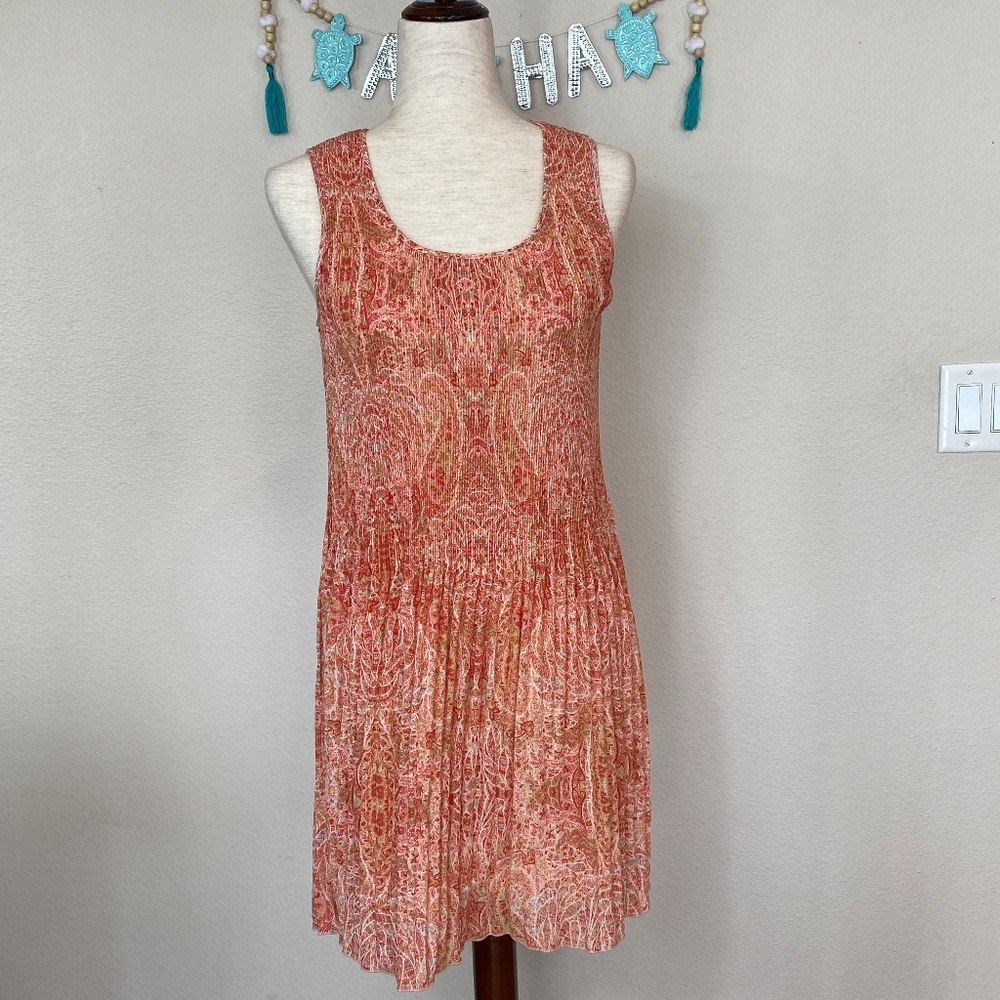 Anthropologie Jane and Delancey paisley dress. EUC